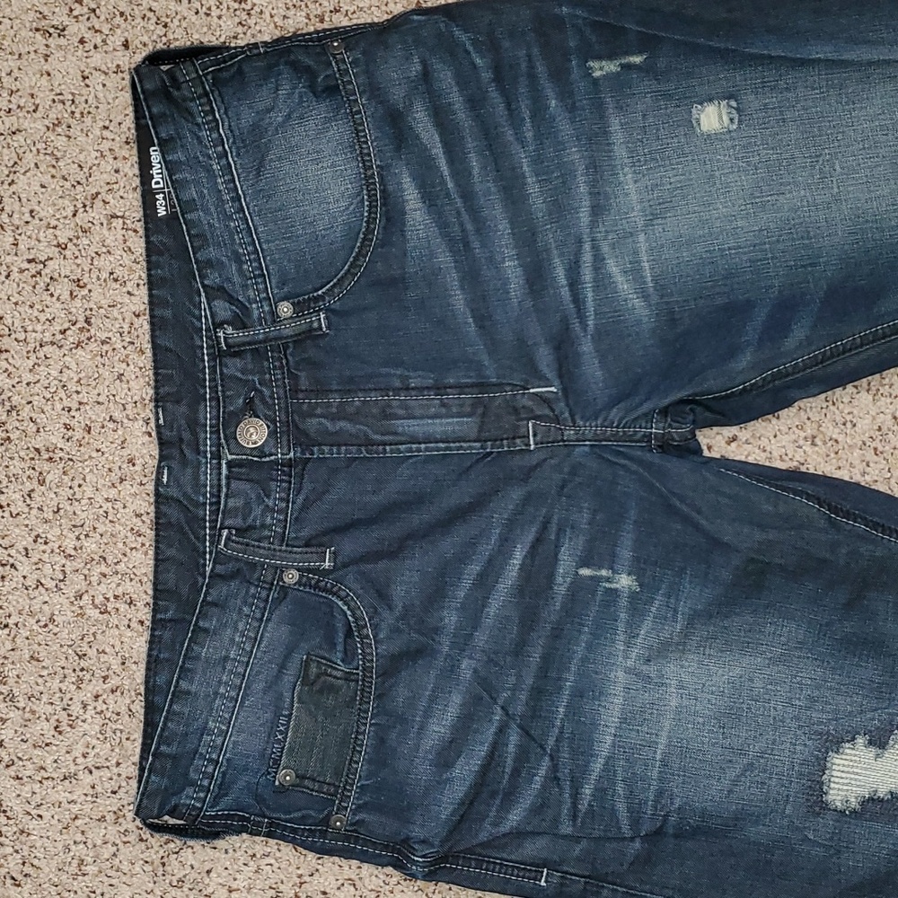 Buffalo David Bitten Driven Straight Distressed D… - image 3